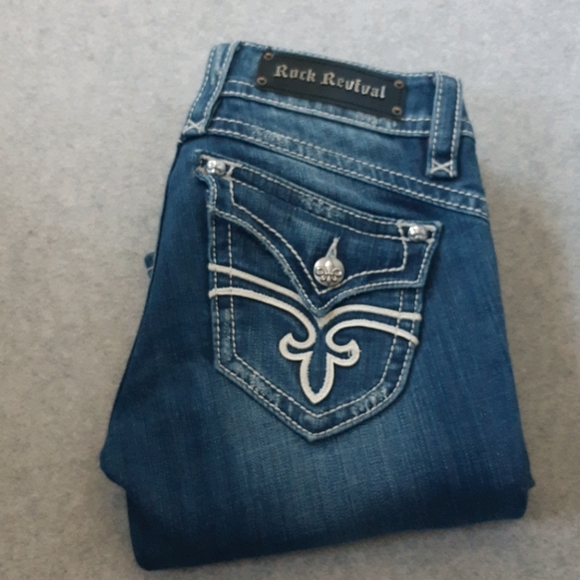 Rock Revival Denim - Rock Revival Stephanie Boot Cut Jeans